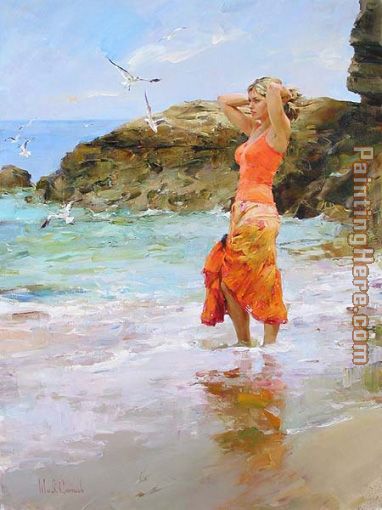 CHANGING THE TIDE painting - Garmash CHANGING THE TIDE art painting